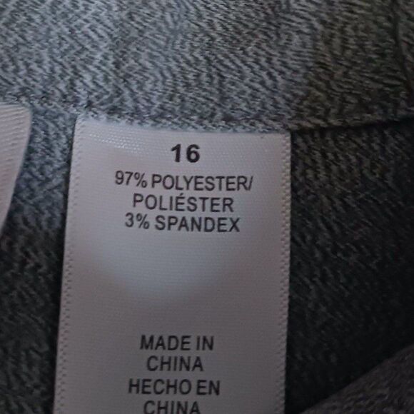 Alfred Dunner Women's size 16 Button Down Long Sleeve Shirt Top - Picture 4 of 10